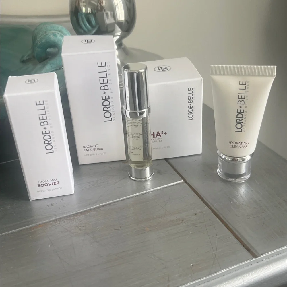 Lorde + Belle Products Bundle HA3 Serum, Repair Serum 5 Boosters Great Deal
